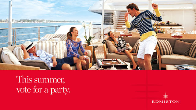 This summer, vote for a party