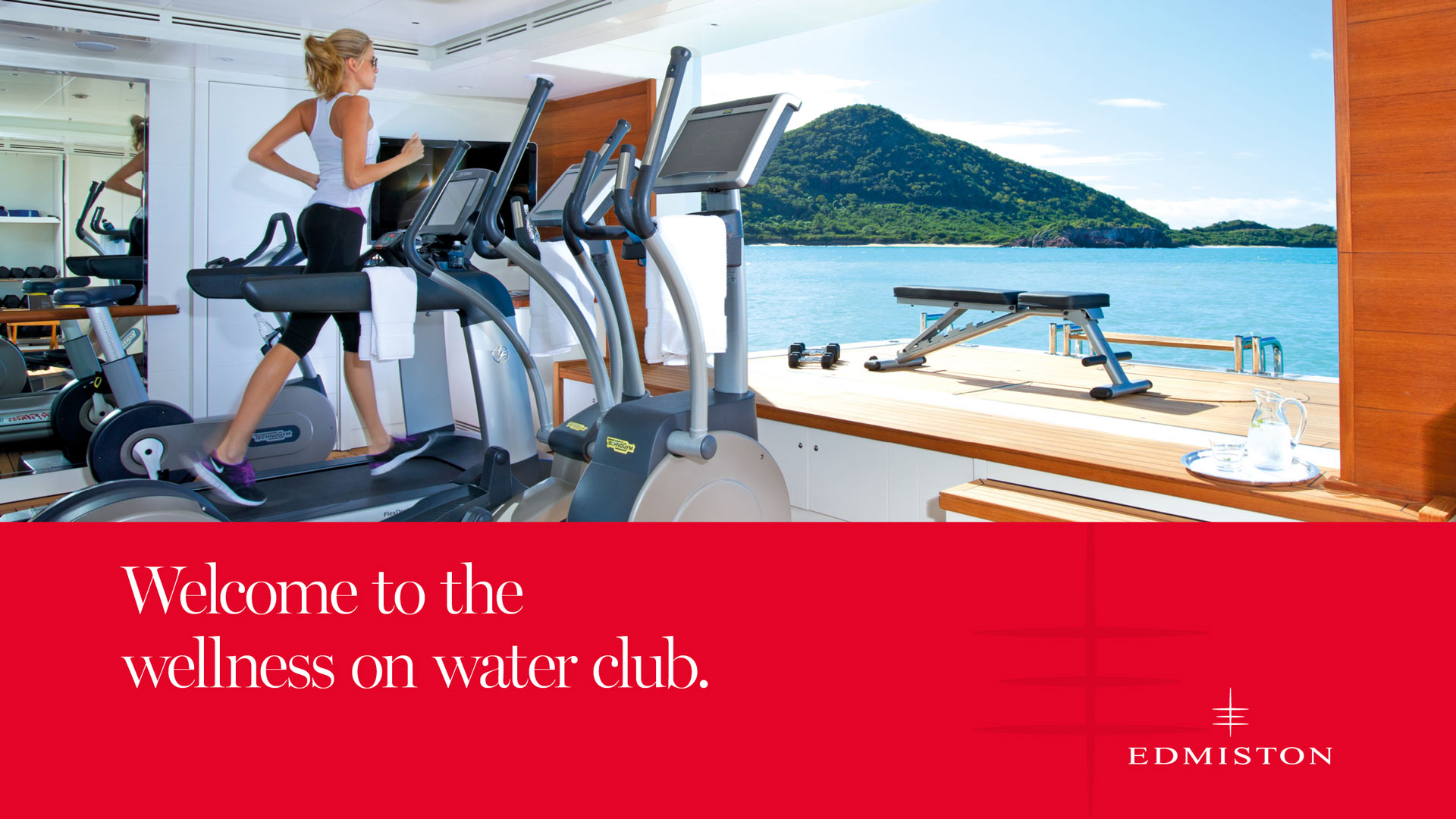 Welcome to the wellness on water club.