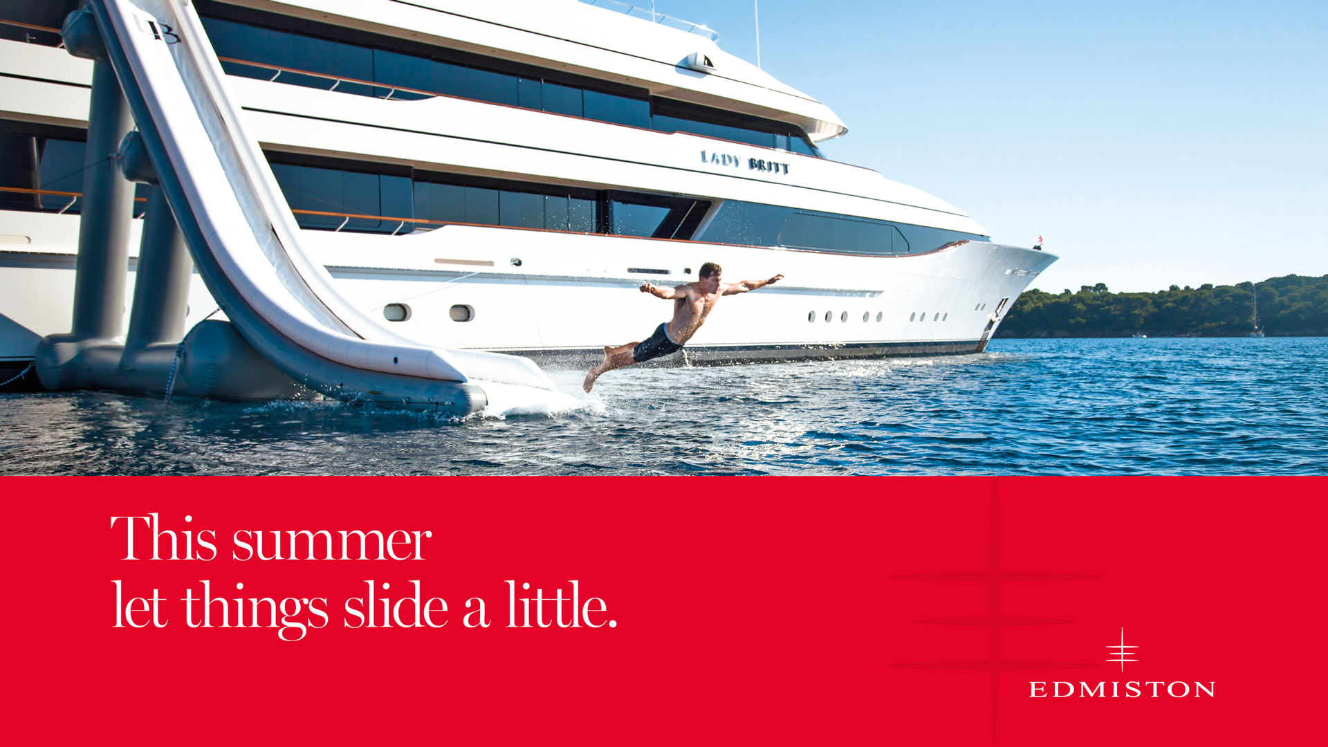This summer let things slide a little.